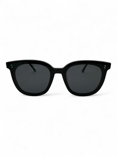 The Brand Remarkable – Zonnebril Unisex – Zonnebril Dames – Zonnebril Heren – Oversized Ronde Zonnebril – Zwart – UV400 – Luxe, Duurzame & Trendy Zonnebril – Designer Zonnebril – Mode Zonnebril 2025 – Inclusief Beschermhoes – Polariserend Look
