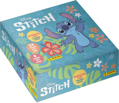 Boîte de 24 pochettes - PANINI - STITCH TC - 144 cartes