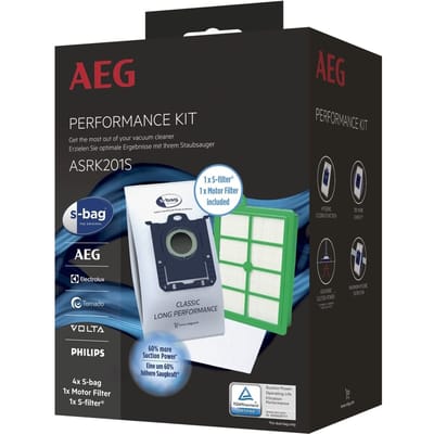 AEG ASRK201S Kit with 4 X S-Bag 9009238420