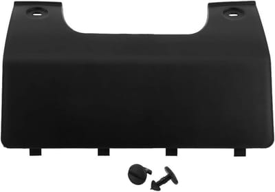 Allecto - Trekhaak Cover - Auto Achterbumper - Bescherming - Zwart - Sleepoog Haak Cover - Geschikt voor Land Rover LR3 LR4 - 500011PCL