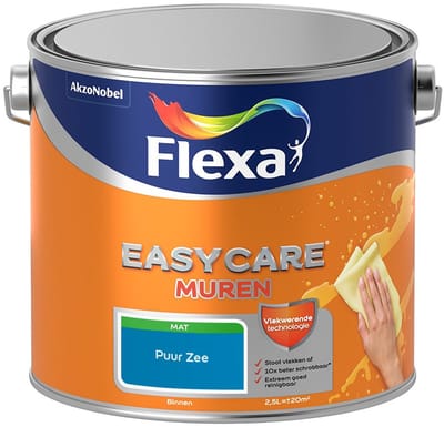 Flexa - Easycare Muren - Puur Zee - Mengverf - 2,5 L