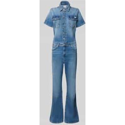 Flared denim-jumpsuit model 'KIMMY'