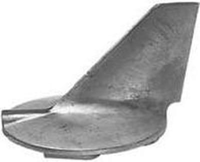 Aluminium Staartstuk Anode 200 / 225 / 250 Yamaha buitenboordmotor. Origineel: 61A-45371-00