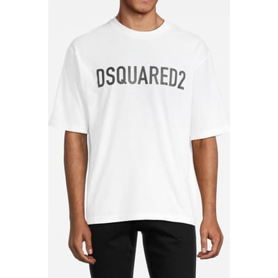 Dsquared2 T-shirt White size S | Print T-Shirts Outlet | Men | White