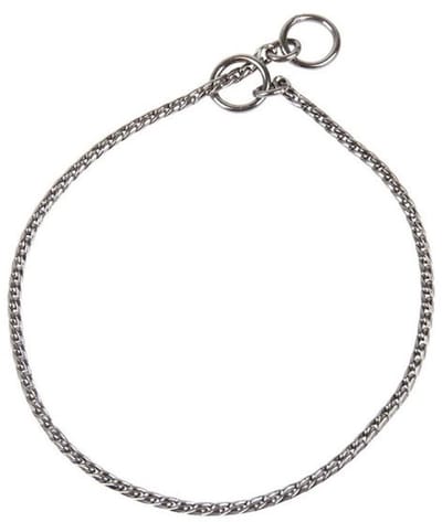 Slipketting slangenschakel - Ring 5 - Verchroomd - 4mm x 55,9cm