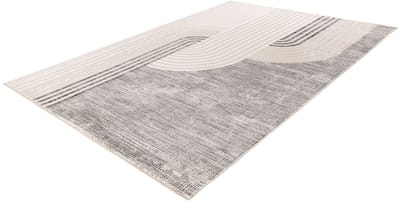 Lalee Vista Vloerkleed - Laagpolig - Modern en Vintage - Zilver - Duurzaam en Ondersteunt Vloerverwarming