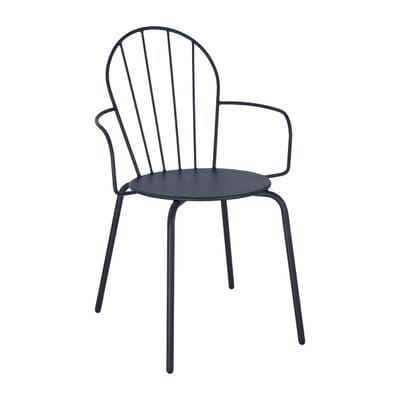 Bolero Adeline Armstoelen Leisteenblauw (4 stuks)