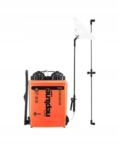 Kwazar Neptune Super - Rugspuit - 15L - Telescooplans - Handbediend