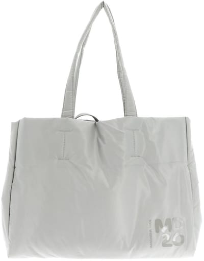 MANDARINA DUCK shopper MD20 Balloon Shopper Sage Gray Lichtgrijs