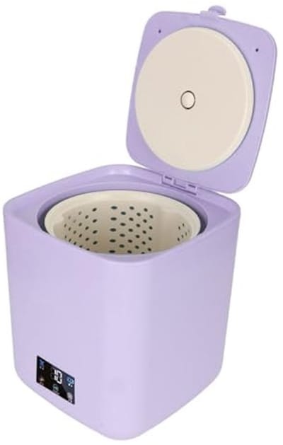 Dailygoods- Wasmachine Draagbaar - 7L Capaciteit - Volledig Automatisch - Mini Wasmachine - Centrifuge/Droger - LCD Touch Screen - Eenvoudig in Gebruik
