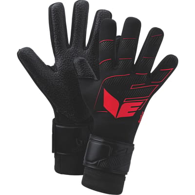 Erima Aeroclaw Star Keepershandschoenen - Zwart / Rood | Maat: 7