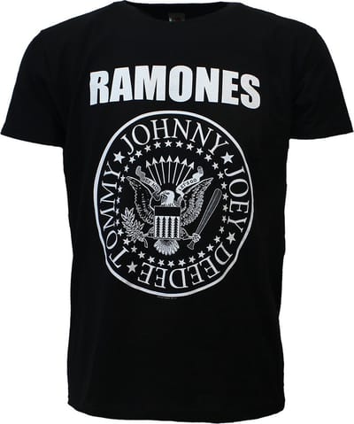 The Ramones Presidential Seal T-Shirt - Officiële Merchandise - M