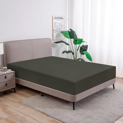 Unyqoos® Luxueuze 100% Katoenen Jersey Hoeslaken Voor Een Stijlvolle En Comfortabele Slaapervaring