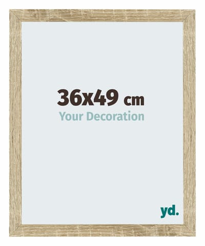 Your Decoration - Puzzellijst 36x49 cm - Sonoma Eiken - Puzzellijst 500-1000 stukjes - MDF Fotolijst - Mura