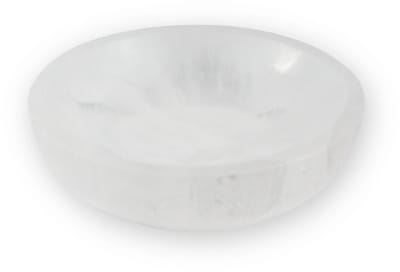 Seleniet oplaadschaal wit 10 cm