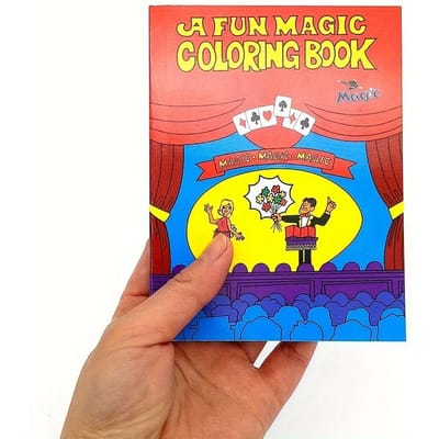 Dimension Compacte Livre de Coloriage Magique Agréable Livres Comiques Astuces Illusion Jouet pour Enfants Cadeau Visite Rapprochée Rue Tr
