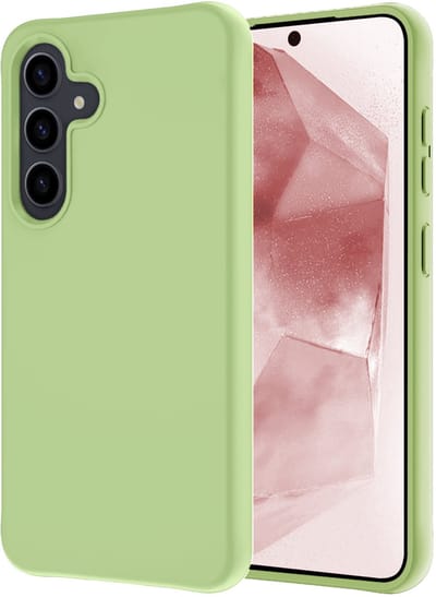 Hoesje - Geschikt voor Samsung Galaxy A56 - Sterk & Shockproof - Hoes Cover - Siliconen Case - Groen