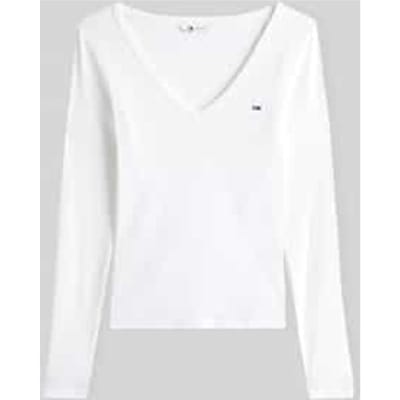 Slim fit shirt met lange mouwen met logodetail