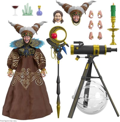 Super7 Mighty Morphin Power Rangers Ultimates Action Rita Repulsa 18 Cm Figuur Bruin