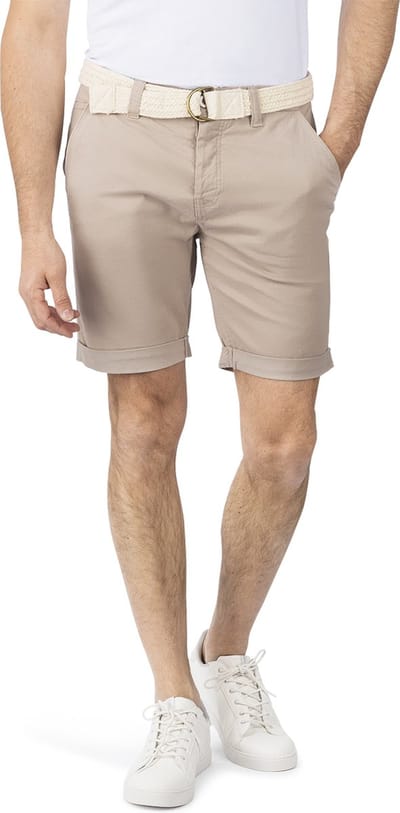 DENIMFY Heren Short DFLio regular/straight Beige Volwassenen Chino short heren - Korte chinobroek heren