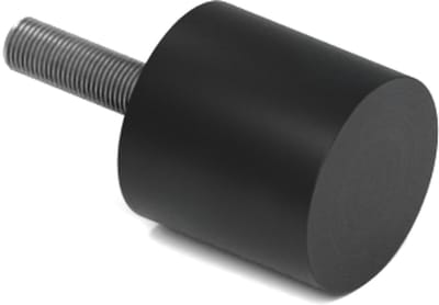 Rubbermagazijn - Trillingsvoet - Type D - 20x20mm - M6 - Set 10 stuks