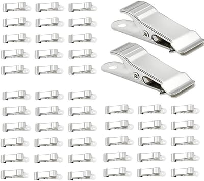 50 Stuks Metalen Clips 1/2 Inch Breed voor Gordijnen, Creatieve Projecten en Kledingbevestiging