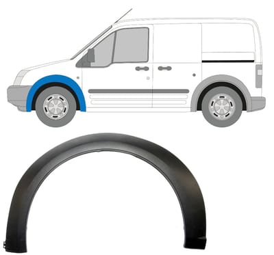 Spatbord sierlijst wielkast voor Ford Transit Connect 2003-2013 / Links