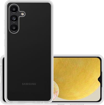 Hoesje - Geschikt voor Samsung Galaxy A13 5G - Sterk & Shockproof - Hoes Cover - Siliconen Case - Transparant