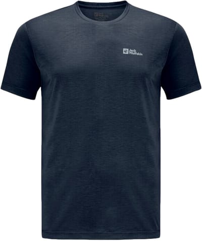Jack Wolfskin VONNAN S/S T M Heren T-shirt-midnight sky
