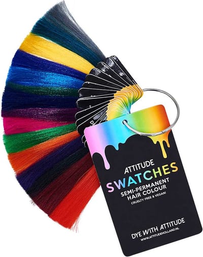 Attitude Hair Dye - Collection Ring Kleurstaal/Colour swatch - Multicolours