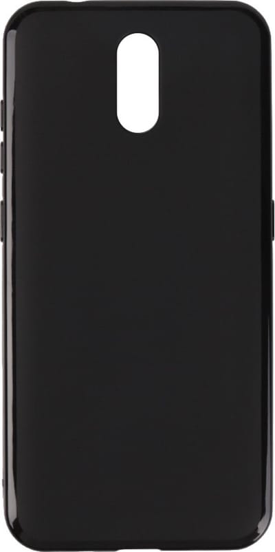 Hoesje Geschikt voor: Nokia 2.3 Silicone - Zwart - ZT Accessoires