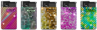 Aansteker - Jetflame - Bling Bling - Angel - 5 Stuks