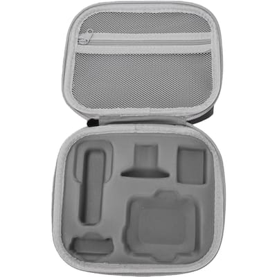 Étui d'appareil photo compatible avec la caméra DJI OSMO Nano Résistant aux chutes Portable Étui de transport pour caméra d'action avec boucle Gris grise