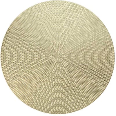 Unique Living placemat thora 38cm Ø gold