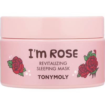 TonyMoly, I'm Rose, Revitalizing Sleeping Beauty Mask, 100 g (3.52 oz) gray