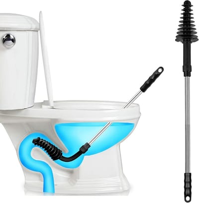 Zware Zuiger voor Toilet Verstopping | Sifon Type Toiletontstopper | Goede Plunjer voor Toilet en Gootsteen | Met Wandhaak