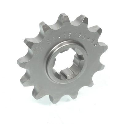 Pignon de sortie de boite Esjot pour moto Hyosung 125 Gv Aquila 13 dents pas 428