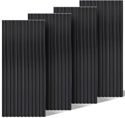 Zwarte Hot Melt Lijm Sticks - 48 Pack Hete Lijmsticks voor Knutselen en DIY - 7x200mm