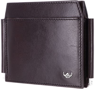 Golden Head Leren geldclip kaarthouder Colorado RFID Protect Clip-Scheintasche 1923 Bordeaux wijnrood