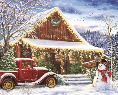 Country Store Puzzel - Legpuzzel 1000 - Ontspanning Thuis - Gedetailleerd Ontwerp - 76x61cm