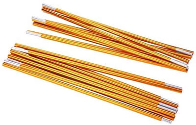 Dailygoods- Tentstokken Aluminiumlegering - Schokrand - Verstelbaar - Opvouwbaar - Eenvoudige Installatie - Corrosiebestendig - Tentstang