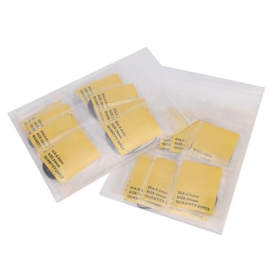 Dailygoods- Horloge Afdichtingen Set - Rubber O-Ringen 16-34mm - Reserveonderdelen - Waterdicht - Professionele Reparatie Tools - 20 Stuks per Maat - Horloge Pakkingen