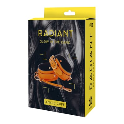 RADIANT ANKLE CUFF GLOW IN THE DARK ORANGE