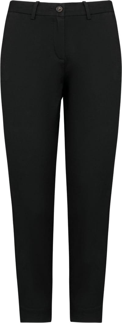Native Spirit Ecologische enkellange chinobroek dames NS737 - Black - 32 NL (34 FR)