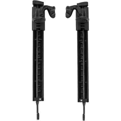 Repose-pieds de kayak Contrôle de gouvernail Pédale de kayak réglable pour accessoires de bateau de kayak black