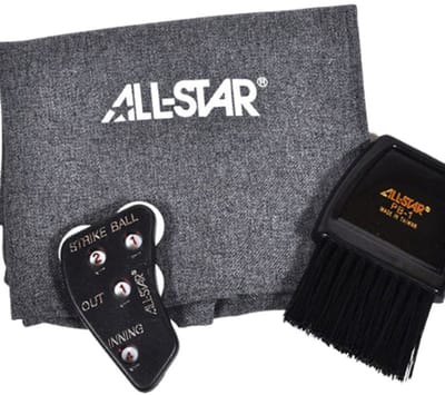 All Star UBB2K Umpire's Baseball KIt Black voor Sport Honkbal/Softball