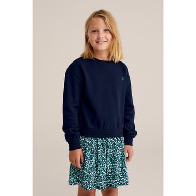 WE Fashion Dress Short Dark Blue Taglia: 134/140 | Abbigliamento da Notte Outlet | kids | Blu