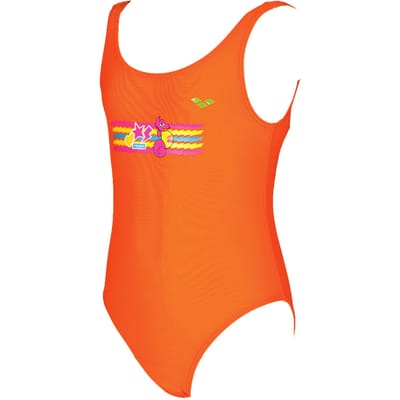 Arena Water Tribe Seahorse Kids Girl One Mango Taglia: 1-2 | Costumi da Bagno Outlet | Unisex