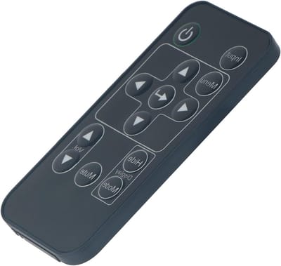 Vervangende Afstandsbediening - Projector Bediening - Projector Besturen - Geen Installatie Nodig - 18 x 4 x 2 cm - Zwart
