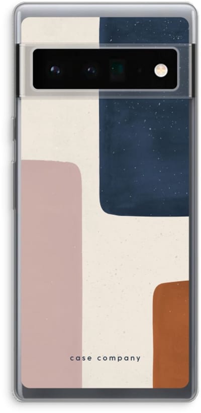 Case Company® - Hoesje geschikt voor Google Pixel 6 Pro hoesje - Geo #5 - Soft Cover Telefoonhoesje - Bescherming aan alle Kanten en Schermrand